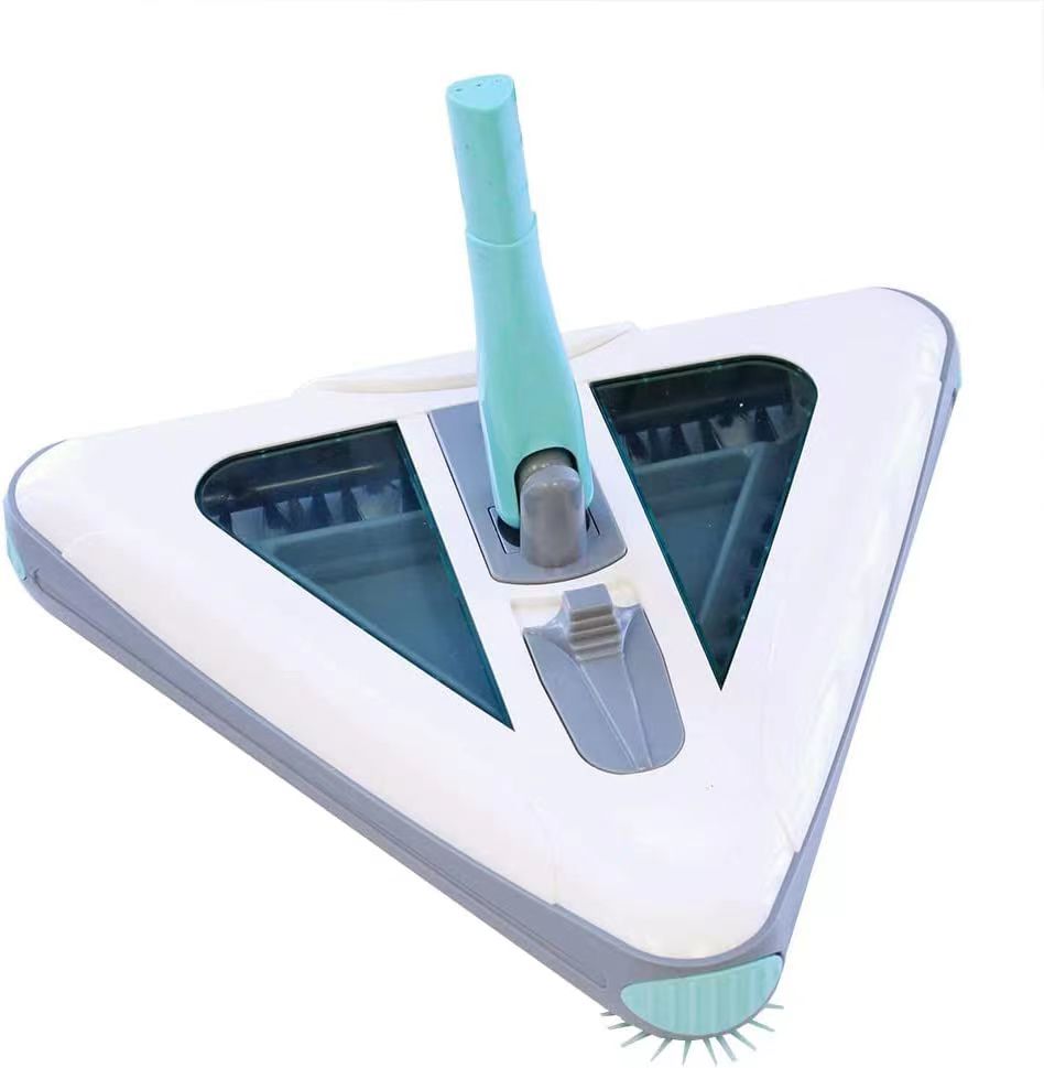 Новинка 2023, электрическая вакуумная швабра, легкая уборочная машина, идеально подходит для ковровых покрытий, лиственных пород и плитки, треугольная конструкция для уборки углов