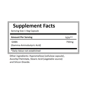 OEM/ODM | viên nang Gaba 750mg, bổ sung axit gamma-aminobutyric cho giấc ngủ sâu, viên nang Gaba - Product Image 4