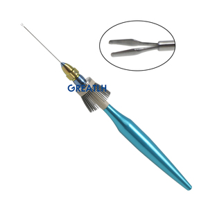 ชุดเครื่องมือเกี่ยวกับสายตาพร้อมกล่องฆ่าเชื้อ คีมหยัก คีม Capsulorhexis ในจอประสาทตา - Product Image 1