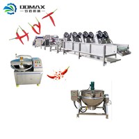 Machine voor het maken van peperpasta met grote capaciteit, productielijn voor chilipeperpuree, machine voor het maken van chilisaus