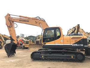 Excavadoras de orugas Hyundai 220LC-9S de maquinaria pesada de segunda mano en buen estado, excavadoras usadas a la venta - Product Image 3