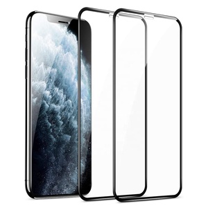 <span class=keywords><strong>Protector</strong></span> de pantalla Compatible con <span class=keywords><strong>iPhone</strong></span> <span class=keywords><strong>12</strong></span> Pro Max, marco de instalación, embalaje de cerámica, <span class=keywords><strong>Protector</strong></span> de pantalla de teléfono, 2 paquetes - Product Image 1