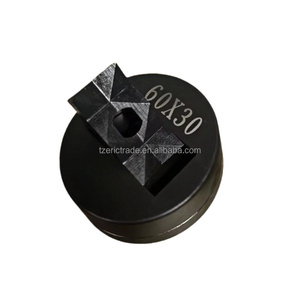 Perforadora hidráulica personalizada de 60X30mm, troquel de agujero <span class=keywords><strong>rectangular</strong></span>, molde de apertura oblonga, perforadora de placa de hierro de acero estándar, de 60X30mm - Product Image 2
