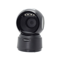Omni Directional Desktop 1D 2D USB Lector de código de barras CMOS Sensor Escáner de código de barras para tienda