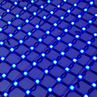 Écran LED ultra-fin P8 P41, grille flexible, façade de vitrine, ascenseur, intérieur/extérieur, étanche IP65