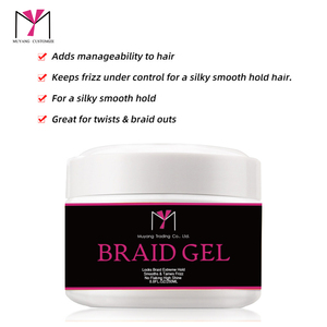 MUYANG Wholesale Natural Women Edge Control <b>Styling</b> Braiding Jam <b>Gel</b> Loc braid <b>gel</b> - Product Image 4