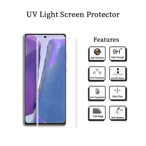 Rápido abierto huella UV nano líquido iluminación protector de <span class=keywords><strong>pantalla</strong></span> de vidrio templado para Sam <span class=keywords><strong>Galaxy</strong></span> Note20/nota 20 Ultra - Product Image 3