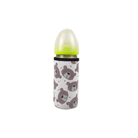 Accessoires isolés en néoprène personnalisés pour bébés, porte-sacs isothermes pour bouteilles de lait, jolis couvre-biberons d'allaitement