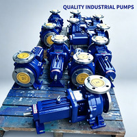 Bomba de Succión Axial Horizontal de Acero Inoxidable IH50-32-125 ZhongSheng, Estable, Bajo Ruido, OEM, para Múltiples Aplicaciones Industriales