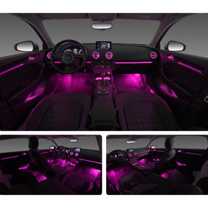 Accesorios de Decoración de Iluminación Ambiental Interior para Automóvil con LED RGB para Audi A3 2013-2020 - Product Image 2