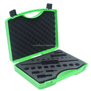 340x280x80 mét Trung Quốc nhà sản xuất giá cả cạnh tranh mùi bằng chứng chống sốc bọt bên trong cứng màu xanh lá cây <span class=keywords><strong>PP</strong></span> nhựa vali hộp công cụ - Product Image 5