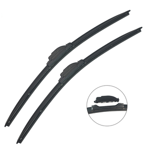 Kction voiture avant essuie-glace carte sans cadre 16 adaptateurs verre <span class=keywords><strong>nettoyage</strong></span> essuie-glace universel multi-fonctionnel voiture essuie-glace lame - Product Image 1