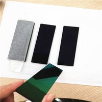 Revêtement AR/AF/AS personnalisé d'usine HWB780 NIR longpass filtre noir ir plaque de verre pour caméra