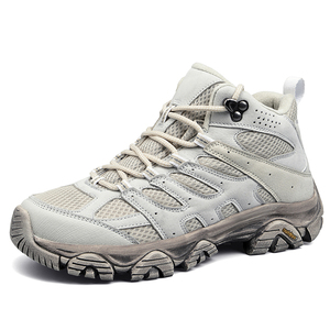 Tùy Chỉnh Mới Nhất Thiết Kế Kết Nối Lưỡi Mid-Top Leo Núi Giày Unisex Leo Núi Ngoài Trời Chịu Mài Mòn Non-Slip Đi Bộ Đường Dài Khởi Động - Product Image 1
