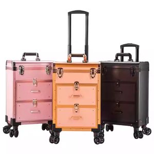 Étui de rangement professionnel pour maquilleurs, manucures, esthéticiennes et brodeuses - Idéal pour une utilisation en extérieur - Product Image 4