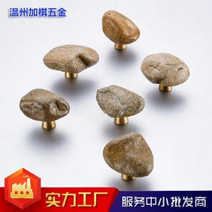 Add Chess Pieces And <b>Metal</b> Handle Single Hole Brass Natural Stone Wardrobe <b>Cabinet</b> <b>Drawer</b> Knob - Product Image 4