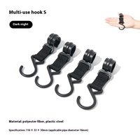Mobi Garden Polar Torch Triangle Storage Hanger Hook S Pot Plastik Ringan Modis Piknik Barbekyu Multifungsi IPX5