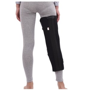 Attelle de genou réglable noire pour le soutien des blessures à la rotule et au ménisque - Product Image 5