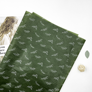 High Quality <strong>Green</strong> <strong>Tissue</strong> <strong>Paper</strong> Gift Wrapping <strong>Paper</strong> Luxury Customizable Printed <strong>Tissue</strong> Wrapping <strong>Paper</strong> for Trending Products - Product Image 4