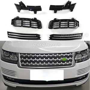 อุปกรณ์ตกแต่งรถยนต์สำหรับ Range Rover Executive ปี 2013-2017 ช่องระบายอากาศด้านข้างกันชนหน้ารถยนต์ ช่องระบายอากาศด้านหน้ารถยนต์ ฝาครอบช่องระบายอากาศ - Product Image 2