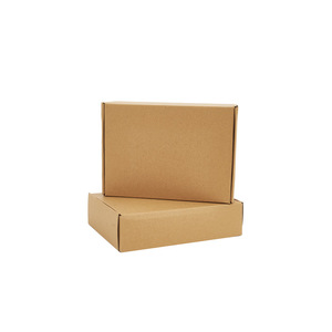 Box Custom Logo Kraft Kraft Cardboard Corrugated Box Shipping Packing Mail Box Courier Box