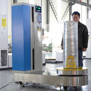 Luggage Plastic Wrapping <b>Machine</b> Popular Airport Hotel Luggage/Suitcase/Baggage <b>Stretch</b> Plastic Film Wrapping <b>Machine</b> - Product Image 6