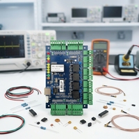 Control de Acceso con Tarjeta RFID para Puertas Simples, Dobles y Cuádruples, Red TCP/IP, Capacidad para 40000 Usuarios, Almacenamiento en la Nube, Software Gratuito