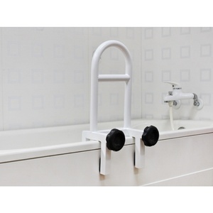 Barre d'appui robuste pour salle de bain, anti-chute, avec fixation sans outil par pince. - Product Image 4