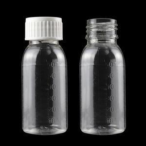 Bouteille vide en plastique de 2oz 60cc de réactif chimique de laboratoire pour le stockage de liquides/solides - Product Image 3