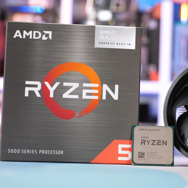 2026 NEW R5 5600G 7nm Zen 3 APU for Office & Light Gaming No GPU Needed