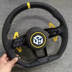 <span class=keywords><strong>Volante</strong></span> Universal deportivo de fibra de carbono para coche para Volkswagen VW <span class=keywords><strong>GOLF</strong></span> POLO MK6 MK7, <span class=keywords><strong>volante</strong></span> con pantalla LED de fibra de carbono - Product Image 2