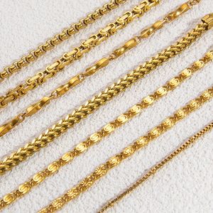 Pulsera de Acero de Titanio con Baño de Oro de 18K, Diseño de Ondas, para Mujer, Joyería de Regalo - Product Image 4
