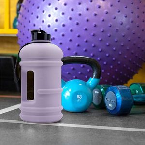 Sport Supplies 2.2L <strong>Water</strong> <strong>Bottle</strong> with Sleeve Half Gallon Sports Jug with Pocket Storage <strong>Carry</strong> <strong>Strap</strong> <strong>for</strong> Gym - Product Image 3