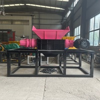 Industriële afvalversnipperaar met dubbele as voor zwaar gebruik, geschikt voor banden, meubels en gemengd vast afval voor recycling