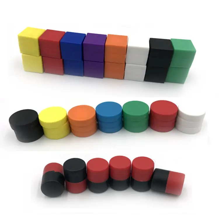 Custom Shape Antirust Waterproof Permanent Practical Strong Suction Neodymium Magnets With Plastic Coating