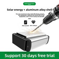 Traceur GPS+Beidou solaire étanche IP65 4G pour bétail |   Alarme vibrante avec autonomie de 1 an pour bovins, chevaux et animaux de compagnie