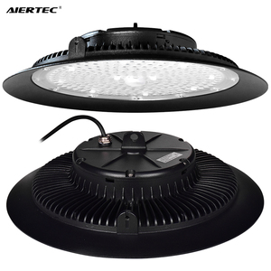 Lampe LED UFO High Bay 100W 200W à longue durée de vie et économie d'énergie pour entrepôts, usines industrielles, garages, stades - Product Image 1