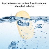 Gloway Tablette de lavage des mains effervescente parfumée sans produits chimiques sur mesure pour votre formule Tablettes de savon moussant pour les mains rechargeables