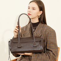 Sacs de Luxe de Créateur pour Femmes – Vente en Gros Usine – Sacs à Main Rétro en Cuir Véritable Grande Capacité – Sac à Bandoulière Modèle Oreiller
