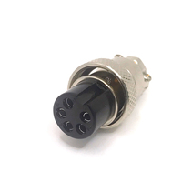 Conector de cable recto hembra GX16 Conectores circulares de enchufe de aviación de 5 pines Categoría de producto