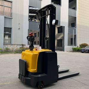 Apilador Eléctrico de Triple Mástil con Plataforma, Vista Amplia de 2000kg, 4000, <span class=keywords><strong>5000</strong></span>, 6000mm de Ancho, 24V210A, con Dirección Eléctrica y Certificación CE - Product Image 3