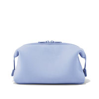 Trousse de Toilette Portable en Néoprène 2026 Grande Capacité avec Fermeture Éclair et Organisateur de Pinceaux