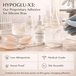 XINRUI Couvre-mamelons en silicone de qualité médicale, imperméables, invisibles, réutilisables, doux, lavables, en forme de pétales - Product Image 3