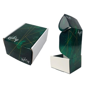 Eco Friendly Custom Logo Printed Black Mailer <b>Box</b> Custom Printing Colored Corrugated Mailing <b>Box</b> Corrugated Candle Shipping <b>Box</b> - Product Image 6