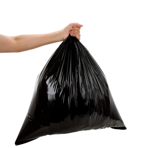 ถุงขยะพลาสติก HDPE แบบหนาสำหรับงานหนักจากเวียดนาม ปิดผนึกด้วยความร้อน ลายนูน โลโก้สั่งทำได้ มีฐานข้าง สำหรับบรรจุภัณฑ์และเก็บขยะ - Product Image 2