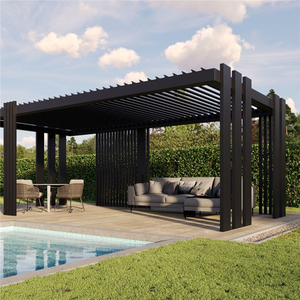 Gazebo Motorizado Impermeable de Aleación de Aluminio para Eventos, Diseño de Mariposa 4X3, Fabricante Chino - Product Image 3