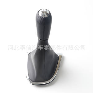 Pommeau de levier de vitesse Renault Clio IV, recouvert de cuir PU, design ergonomique, 2012-2020, accessoire pour transmission manuelle - Product Image 3