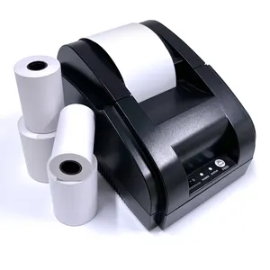 Alta qualità 80*60mm registratore di cassa stampante termica rotoli di carta senza BPA rotolo di carta POS