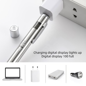 Puntero Láser Recargable por USB para Gatos, 5 Patrones Ajustables, Luz Ultravioleta, 3 Modos, Juguete Interactivo para Entrenamiento de Mascotas, Perros y Gatos - Product Image 4