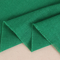 Tissu mélangé 55% lin 45% coton LC20s 120 g/m² 54 pouces de large, teint uni, pour vêtements, robes, chemises, pantalons - Prix abordable
